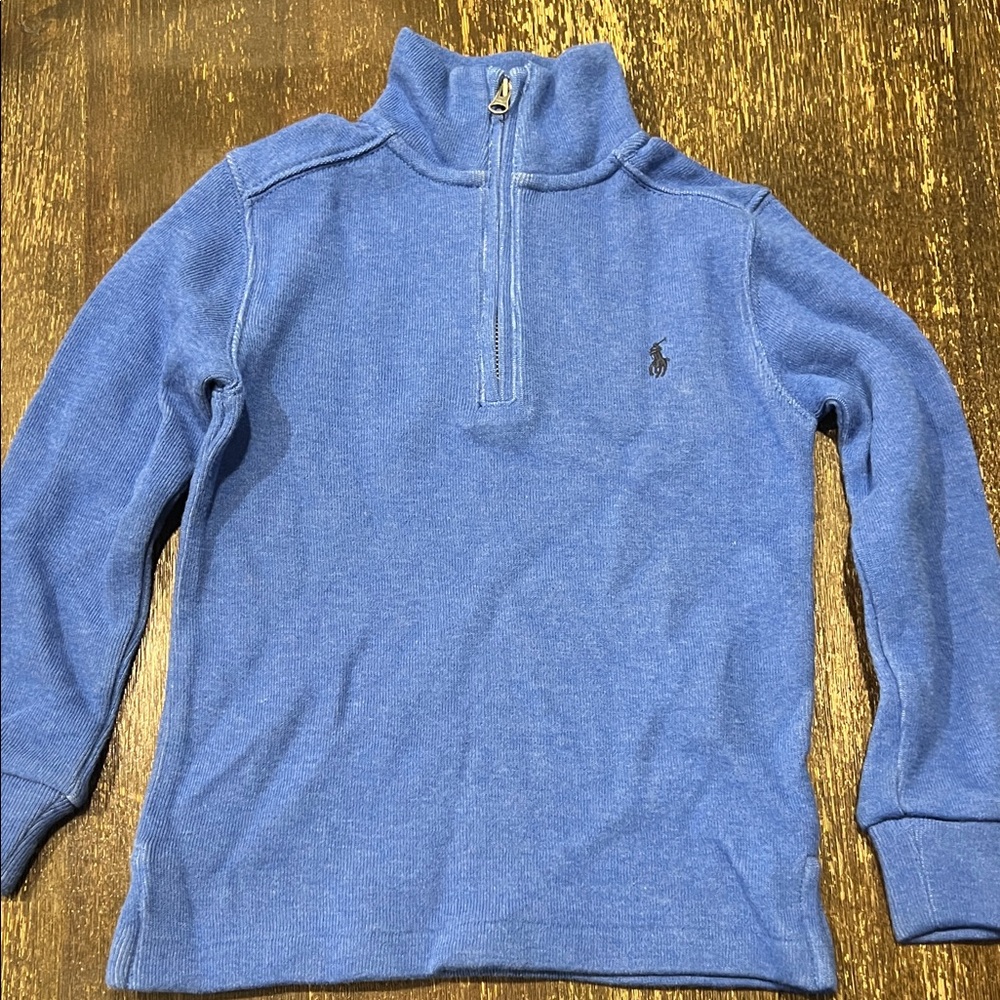 Ralph Lauren Stylish Blue Pullover Sweater